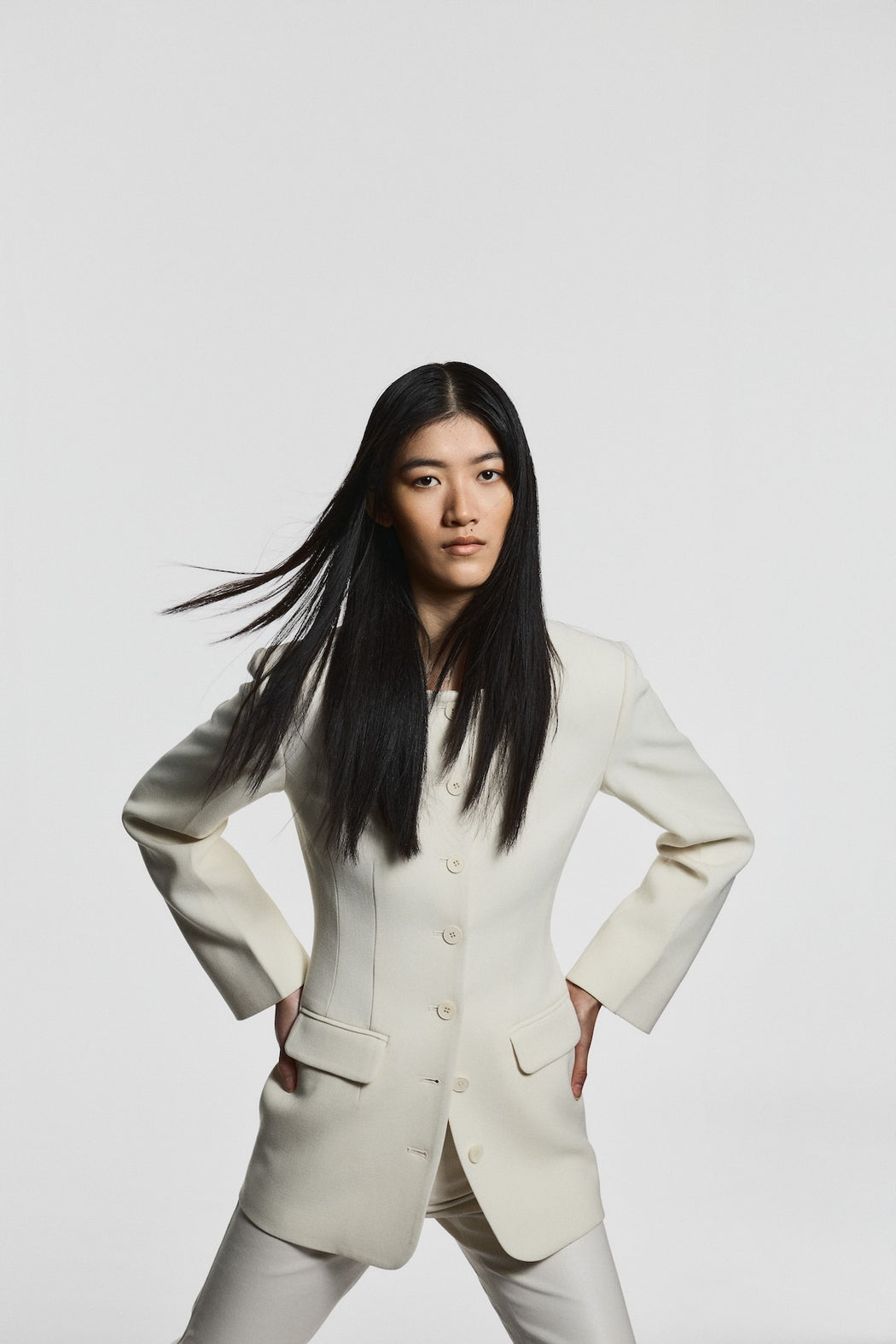 Envelope1976 Blair blazer Blazer Cream