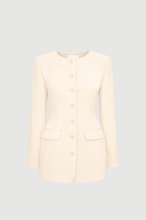 Envelope1976 Blair blazer Blazer Cream