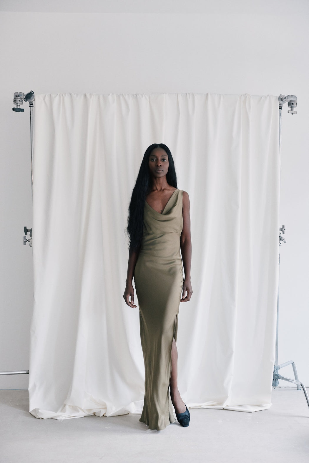 Envelope1976 Cameron dress Dress Burnt olive