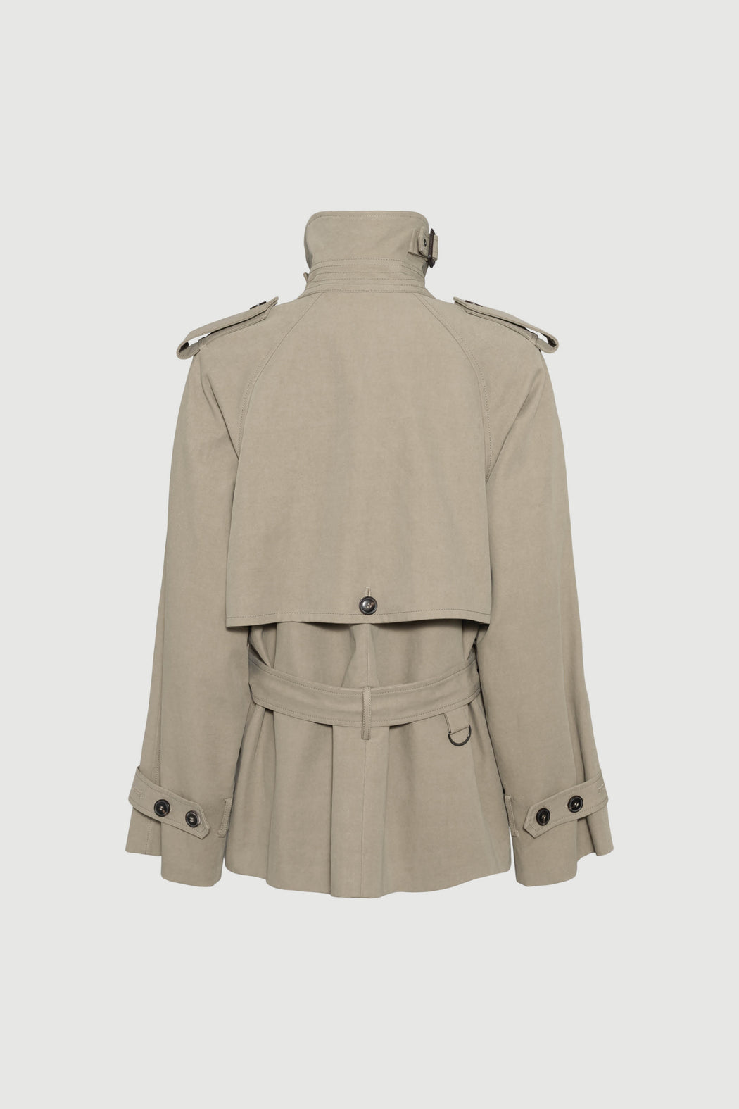 Envelope1976 Majorstuen trench short Jacket Khaki