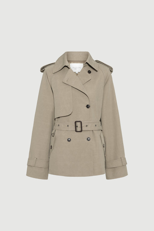 Envelope1976 Majorstuen trench short Jacket Khaki