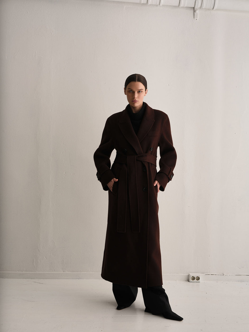 Envelope1976 Saville coat Coat Mahogany