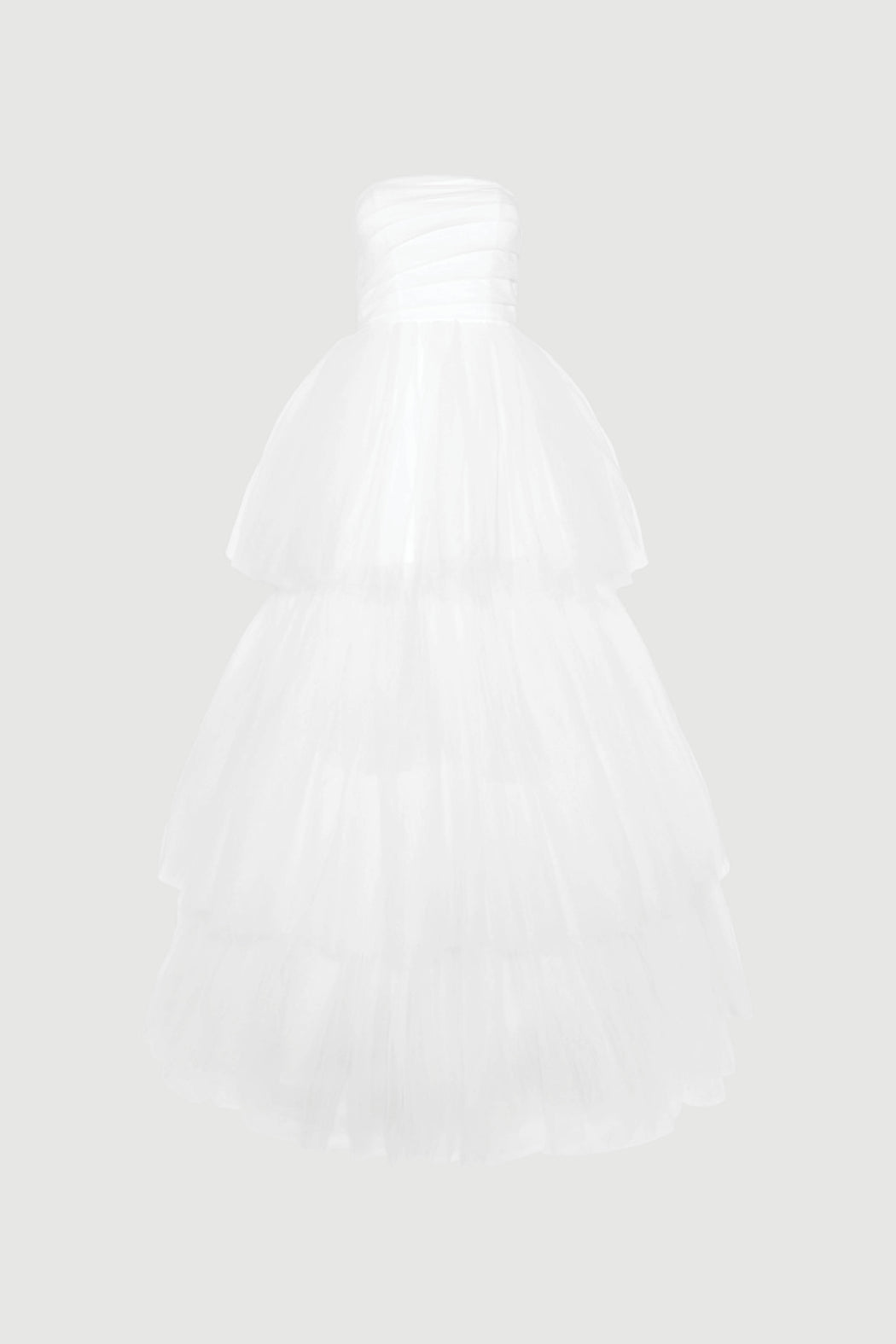 Envelope1976 Swan dress - Leftover fabric Dress White