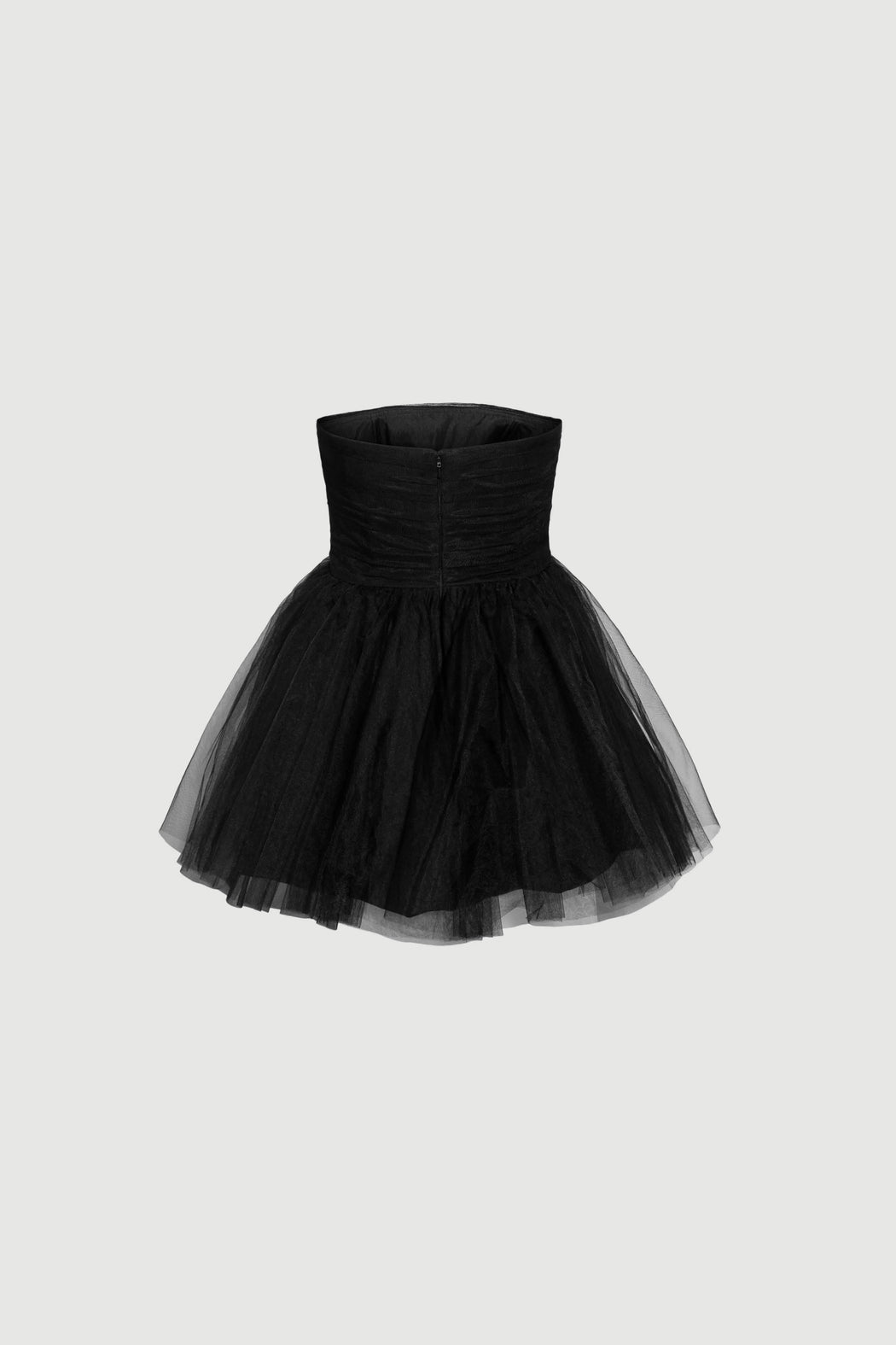 Envelope1976 Swan dress short - Leftover fabric Dress Black