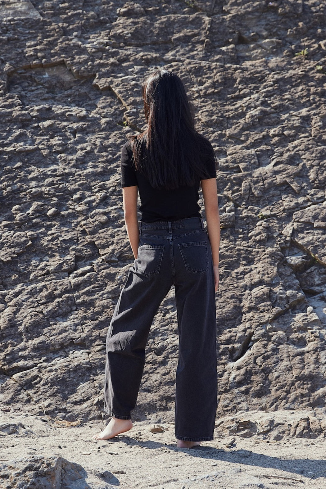 Envelope1976 Vidda knit T-shirt Black