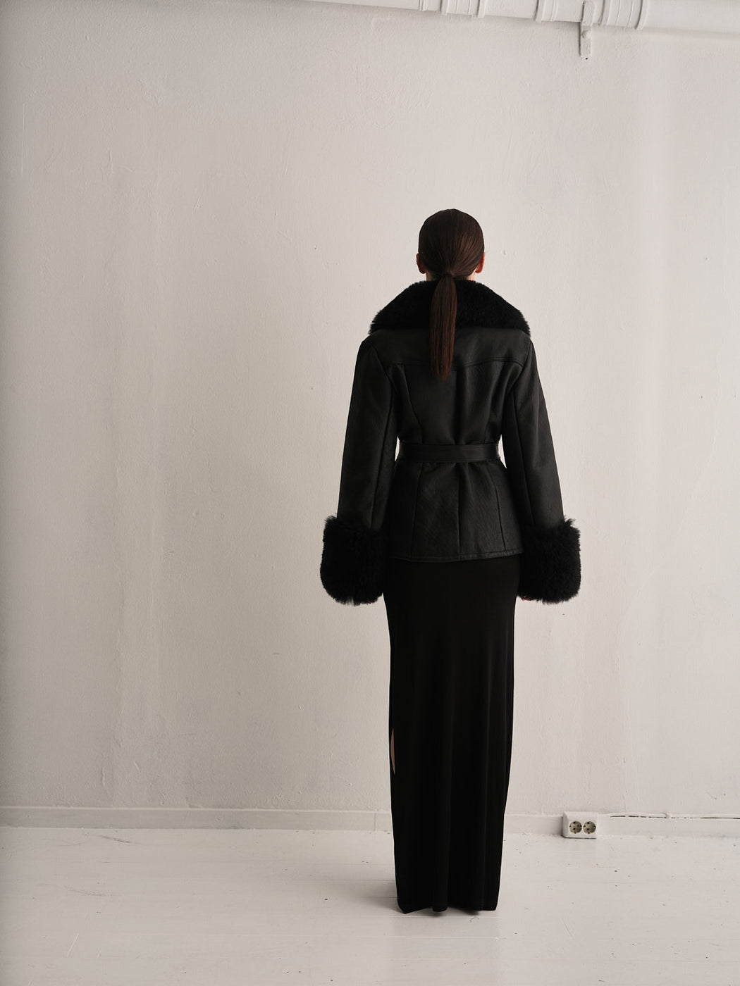 Envelope1976 Woodstock jacket short Jacket Black