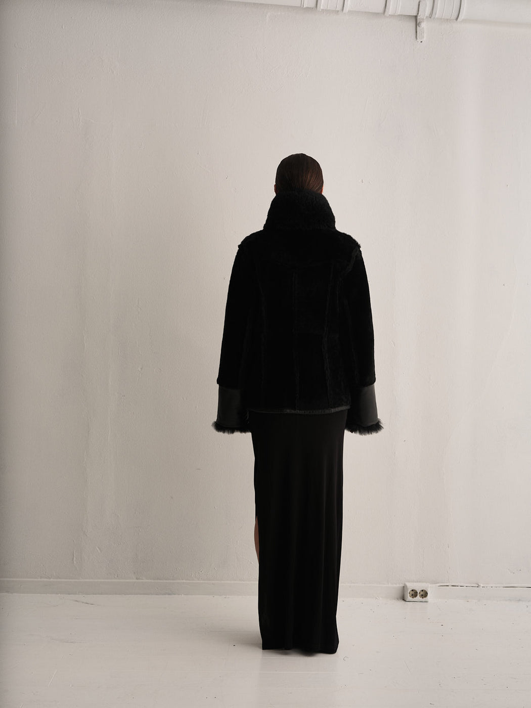 Envelope1976 Woodstock jacket short Jacket Black