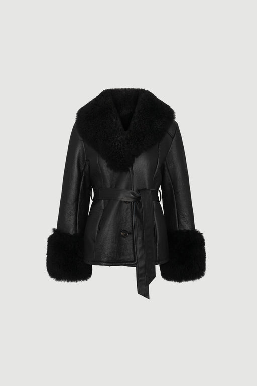 Envelope1976 Woodstock jacket short Jacket Black
