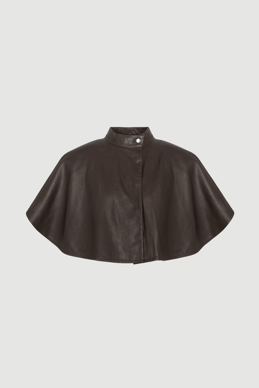 Envelope1976 Zoe cape Cape Dark brown